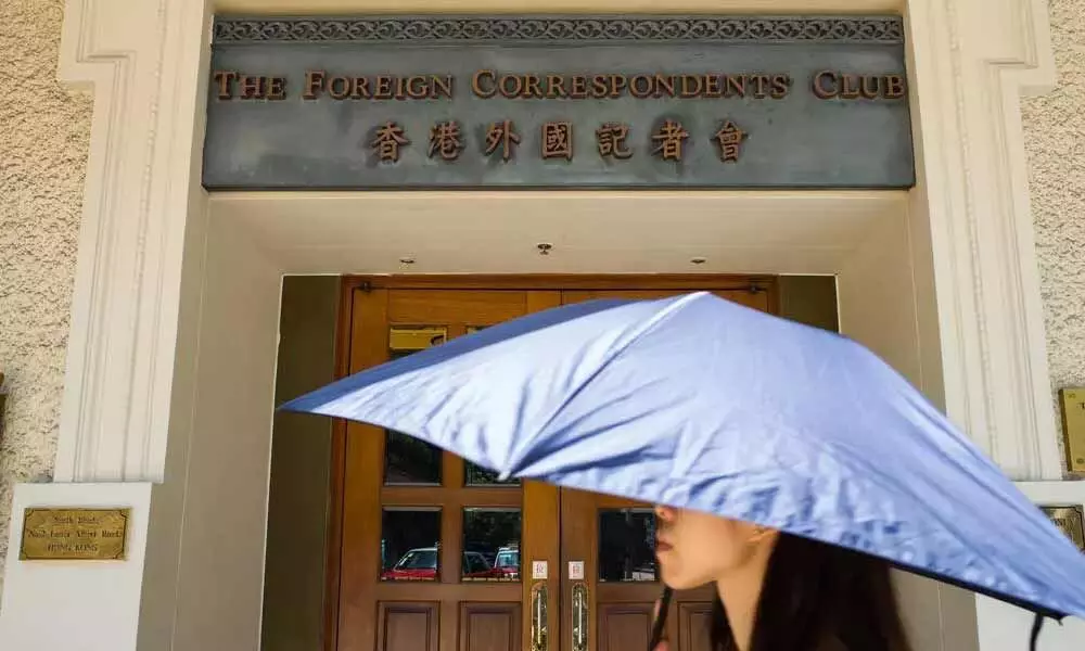Foreign press says journos being targeted in Hong Kong