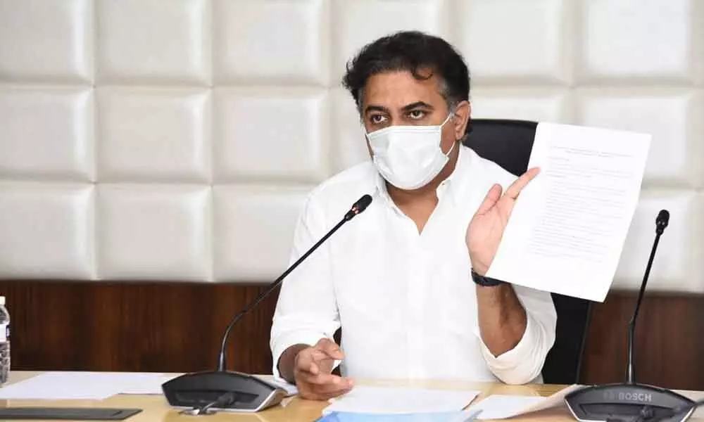 KTR pitches for localisation of vaccine approval