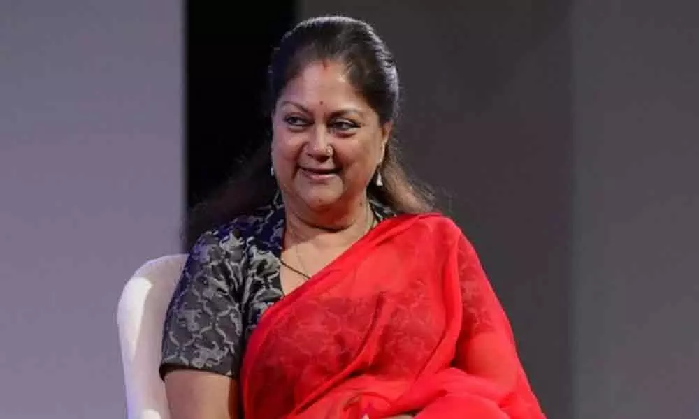 Ashok Gehlot governments new notification allows Raje to stay in Jaipur bungalow