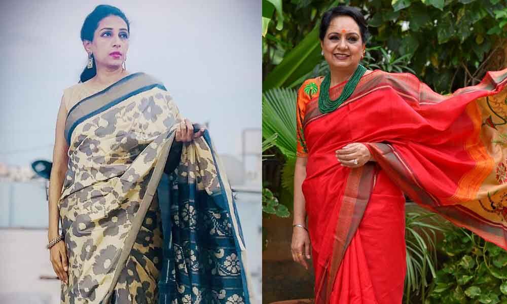 Thenmozhi Designs | latest collection of designer sarees Here | Cotton saree  designs, Simple saree designs, Simple sarees