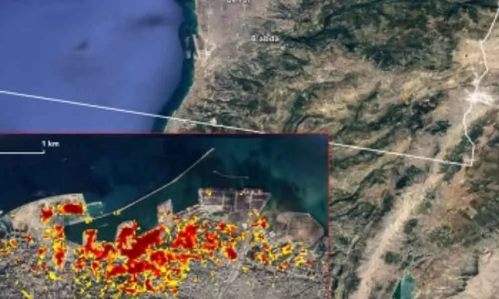 NASA maps Beirut blast damage in high-precision image