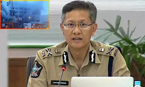 DGP Gautam Sawang on Vijayawada fire accident