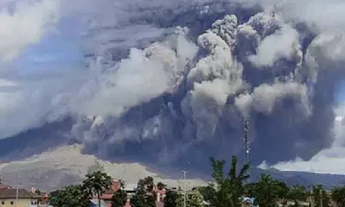 Indonesian volcano
