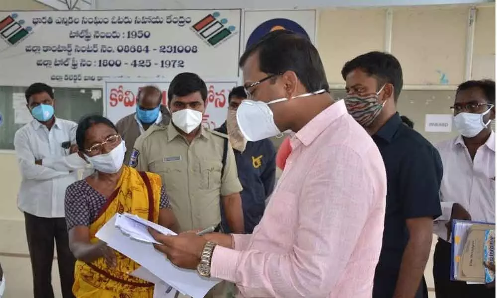 Suryapet: Collector T Vinay Krishna Reddy has directed the officials Sanitise villages to prevent seasonal diseases