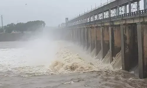 Ten gates of Taliperu project opened on Tuesday