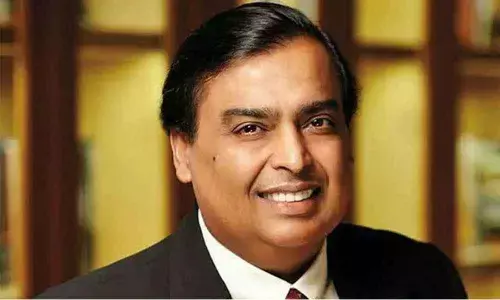 Billionaire Mukesh Ambanis Reliance Industries has jumped 10 places to break into the worlds top 100 companies on the Fortune Global 500 list.