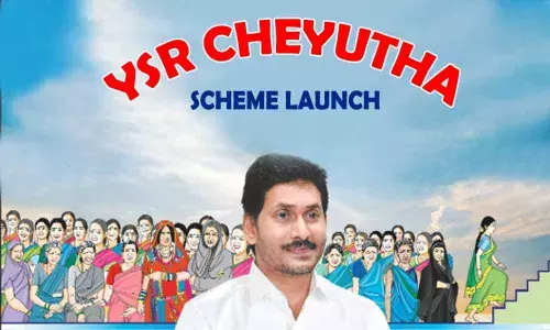 YSR Cheyutha scheme launch today launch today