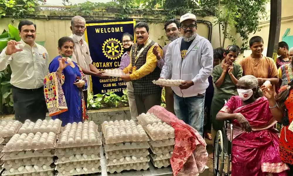 Hyderabad: Rotary Club’s gesture to orphanage
