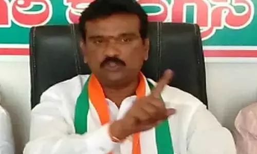 Senior Congress leader Katla Srinivas Rao