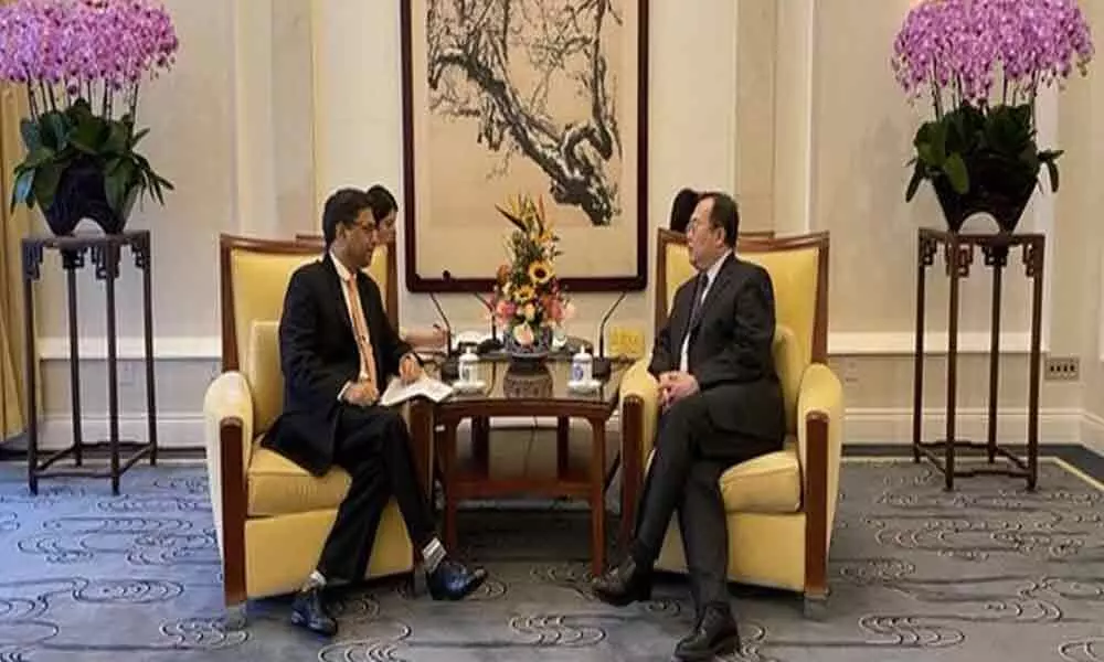 Indian envoy meets Chinese Communist Party official; discusses Eastern Ladakh