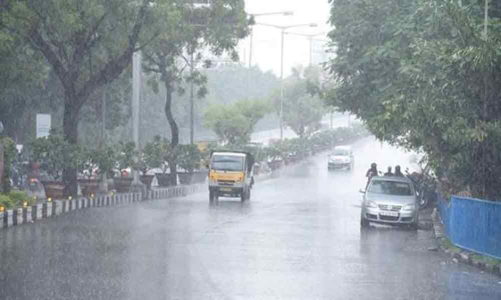 Light rains in parts of Hyderabad