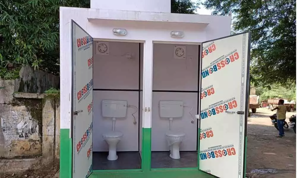 Over 10,000 public toilets to be launched tomorrow in hyderabad