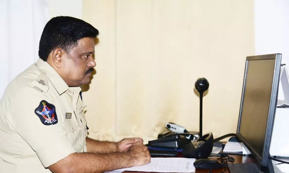 Krishna district SP M Ravindranath Babu