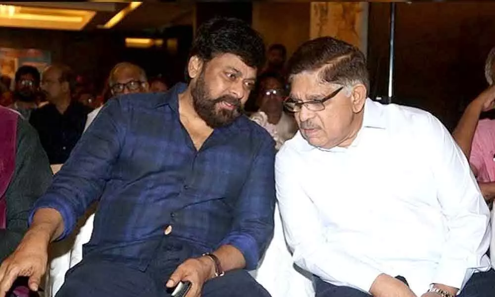 Chiranjeevi and Aravind