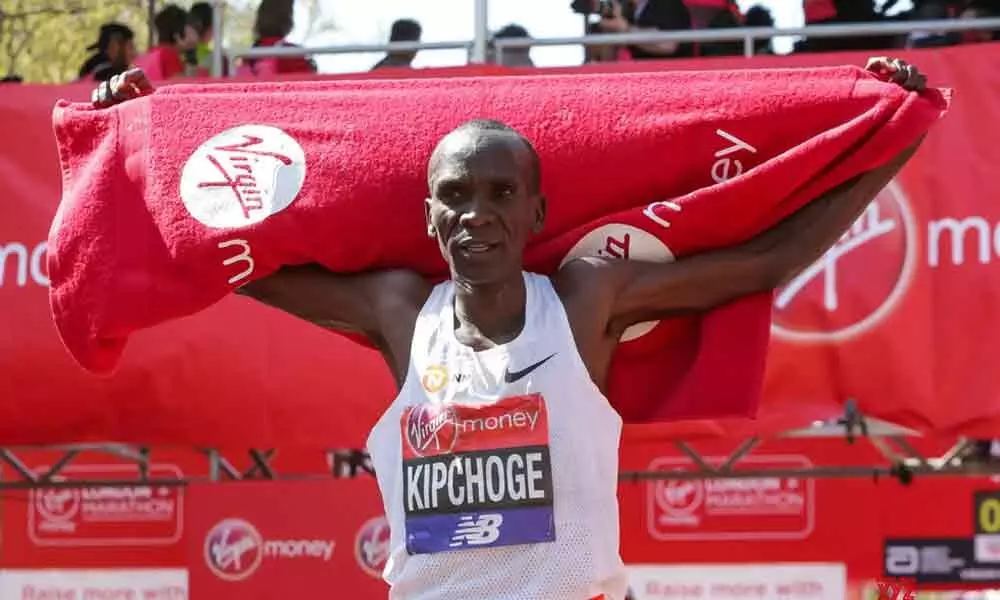Olympic Marathon Champion Eliud Kipchoge