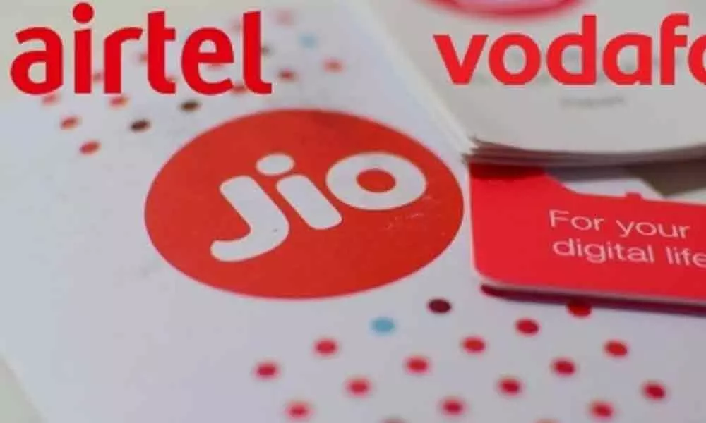 Reliance Jio, Airtel, and Vodafone