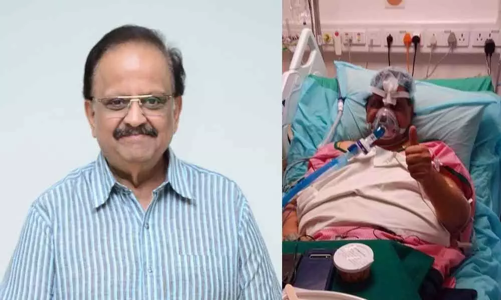 SP Balasubrahmanyam Says Hello From Hospital; Recovering: SPB Family