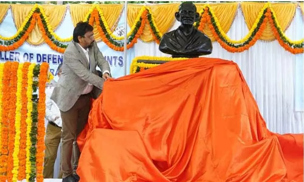 Gandhi statue unveiled at CDA