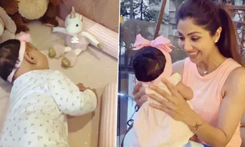 Shilpa Shetty to daughter: Happy half birthday