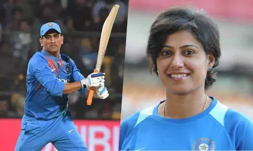 Former India womens team captain Anjum Chopra (Right)