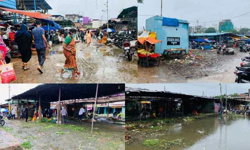 Rains hit veggie markets hard