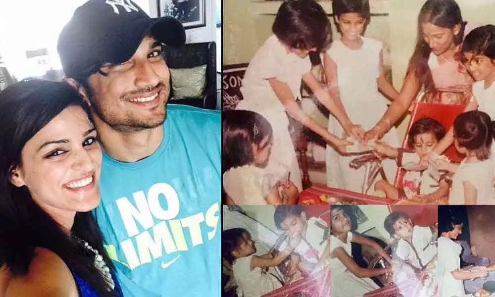 Sushant Singh’s Sister Shweta Shares A Childhood Pic