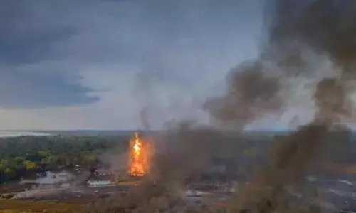 Blow out preventer successfully placed over Baghjan gas well head