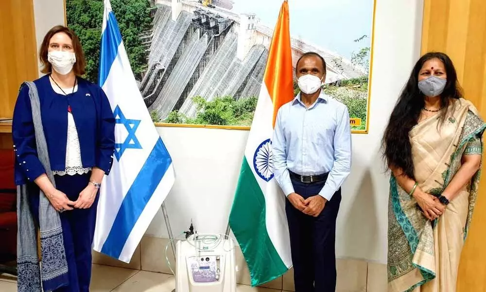Bengaluru Israeli consulate donates oxygen concentrators to fight Coronavirus