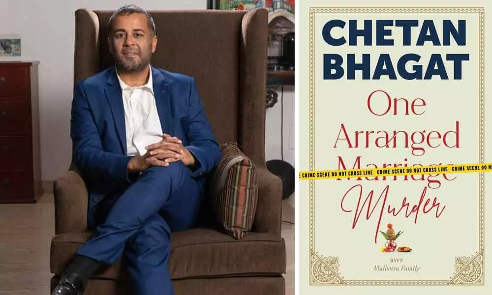 Bestselling author Chetan Bhagat announces his upcoming book- One Arranged Murder