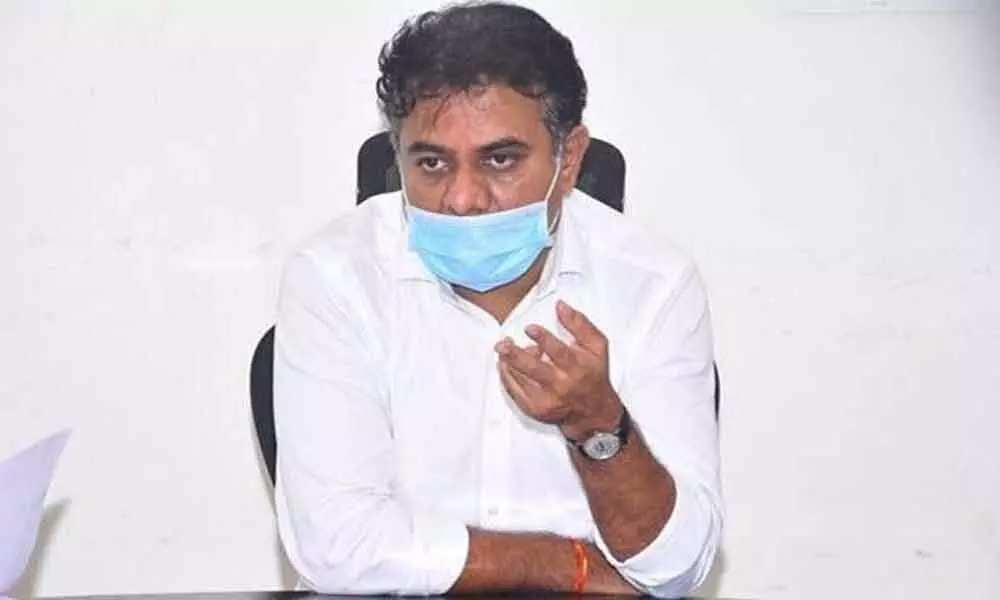 Municipal Administration Minister KT Rama Rao