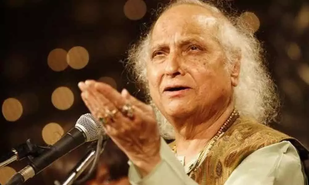 legendary musician and doyen of classical  music Pandit Jasraj