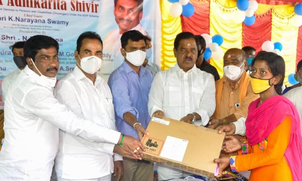 Chittoor: All deserved poor will get house-sites, says Deputy CM ...