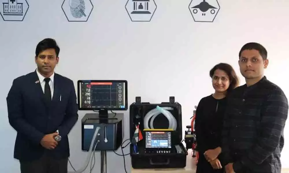 LEVEN Medical, an India-Dutch start-up has developed a smart ventilator under Telangana government