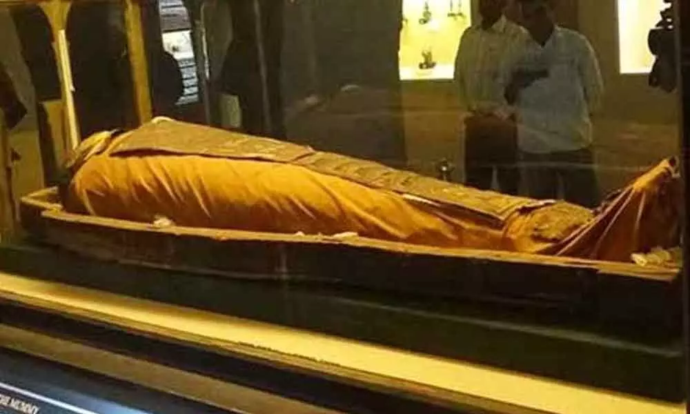 2,400-yr-old mummy in Jaipur enjoys fresh air after 130 years