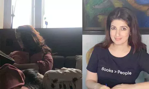 Twinkle Khanna gives a glimpse of her bookworm self on Instagram
