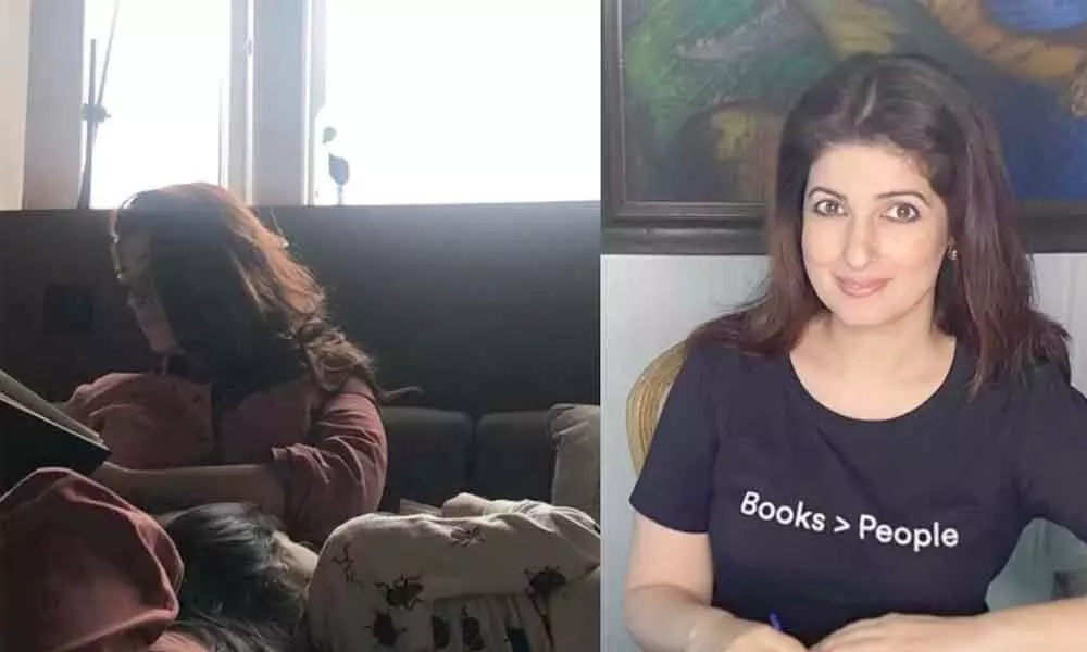 Twinkle Khanna gives a glimpse of her bookworm self on Instagram