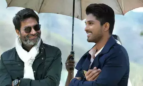 Trivikram and Allu arjun
