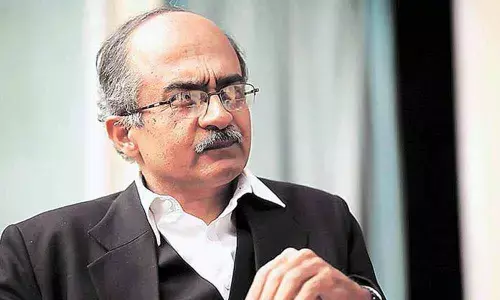 Didnt tweet in fit of absent mindedness, expressed my bona fide belief, Prashant Bhushan tells SC
