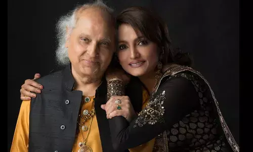 Pandit Jasraj and Daughter Durga Jasraj