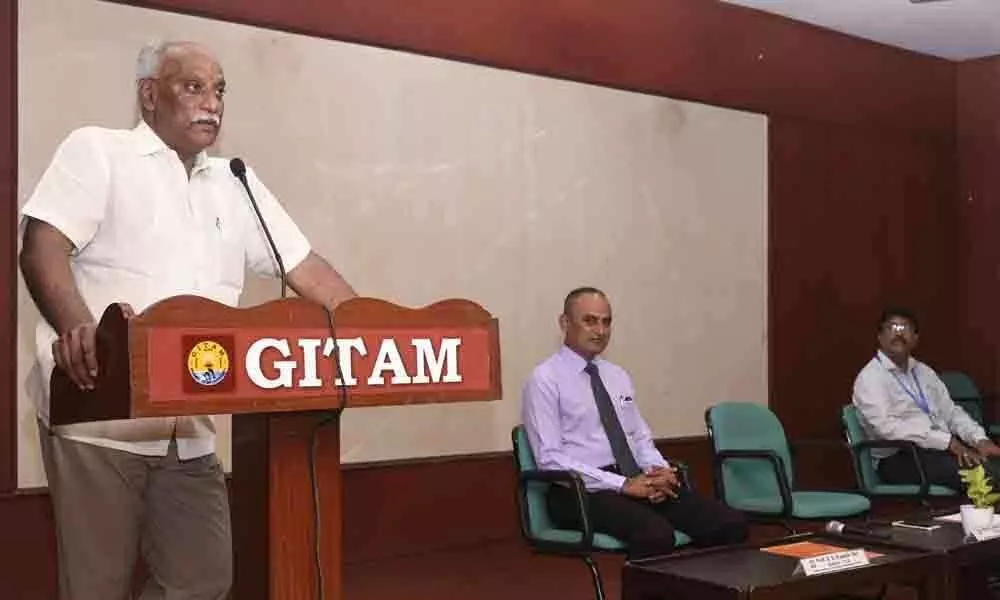 GITAM first in introducing ‘blended learning model says VC K Sivaramakrishna