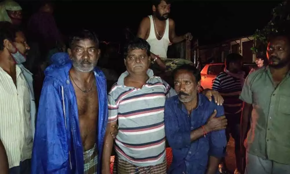 Persons rescued from the boat