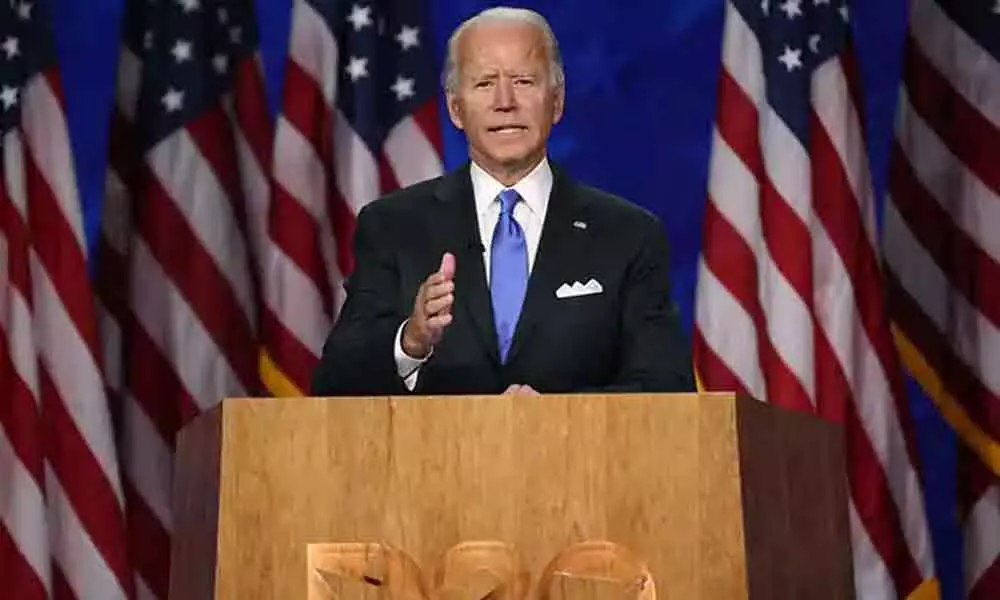 Joe Biden Pledges New Path For US In Accepting Democratic Nomination