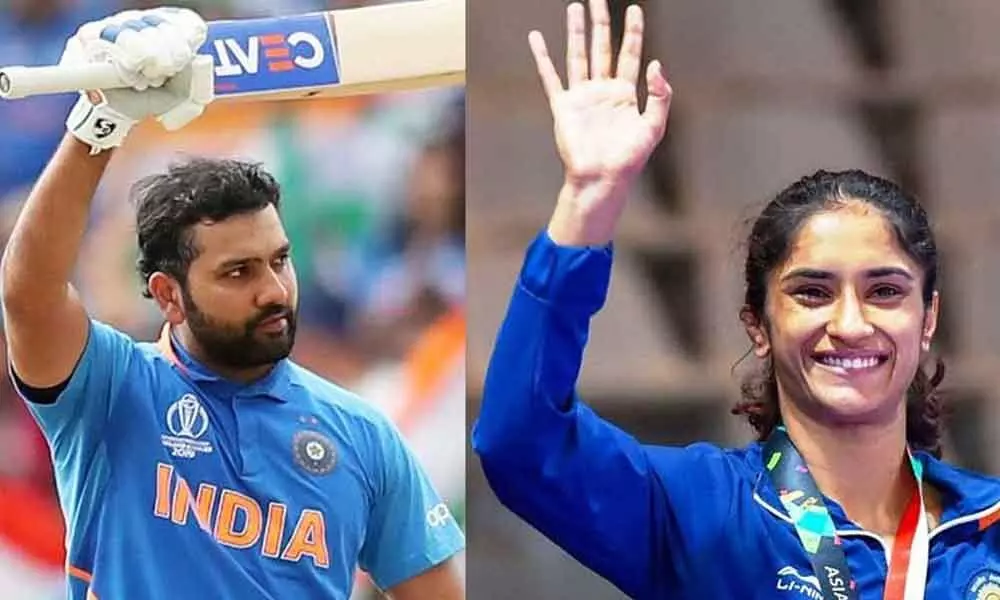 Final list out; Rohit, Vinesh among 5 athletes to receive KhelRatna