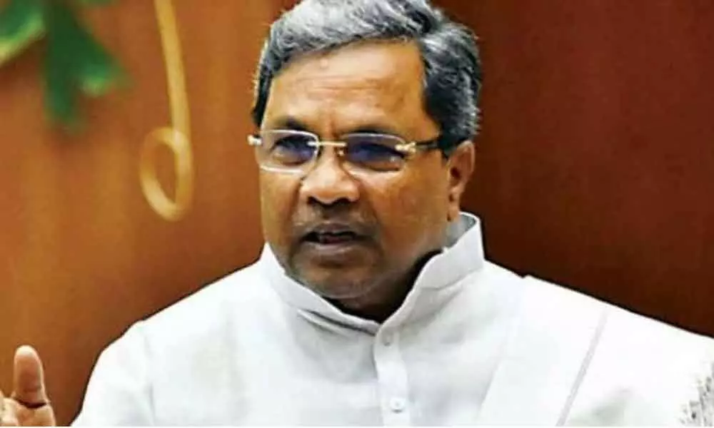 former Karnataka Chief Minister Siddaramaiah