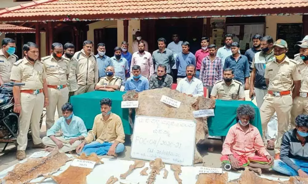 Poachers nabbed in ‘Chamaraja Nagar’