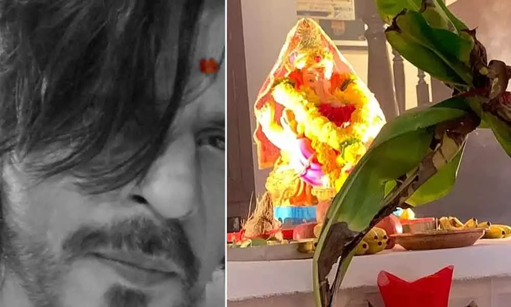 Shah Rukh Khan Extends Wishes To His Fans And Bids Adieu To Ganapati Bappa
