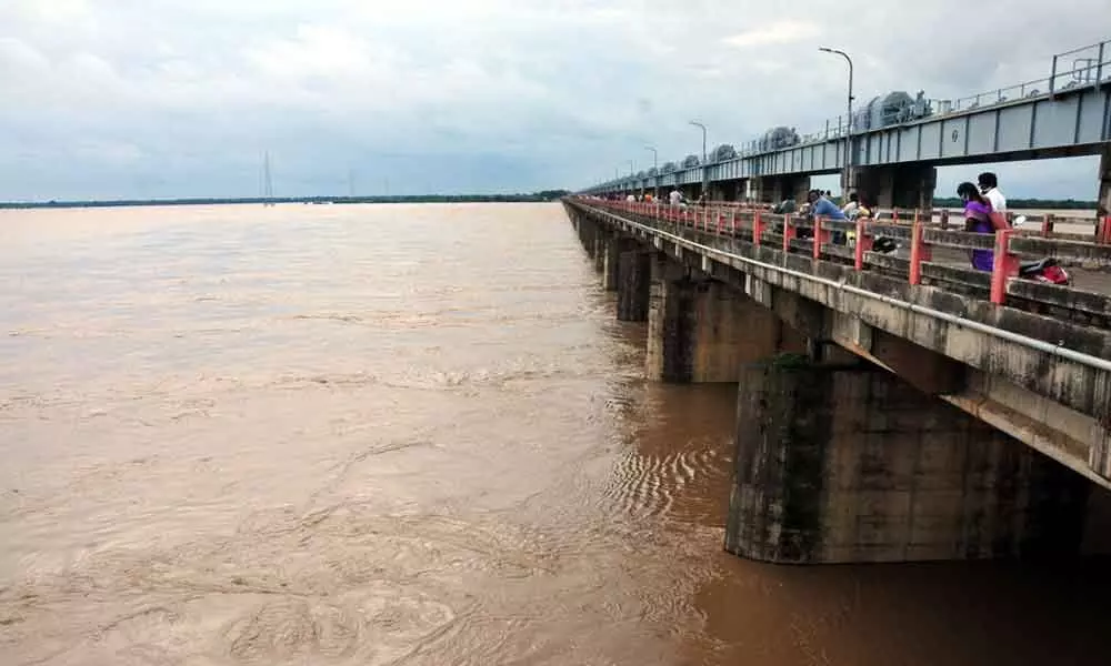 Floodwater in Godavari recedes