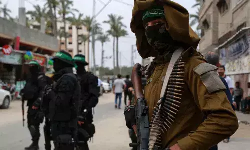 Israeli army targets Hamas military sites in Gaza Strip