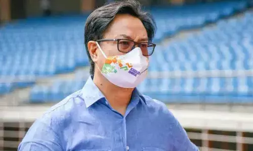 Sports Minister Kiren Rijiju