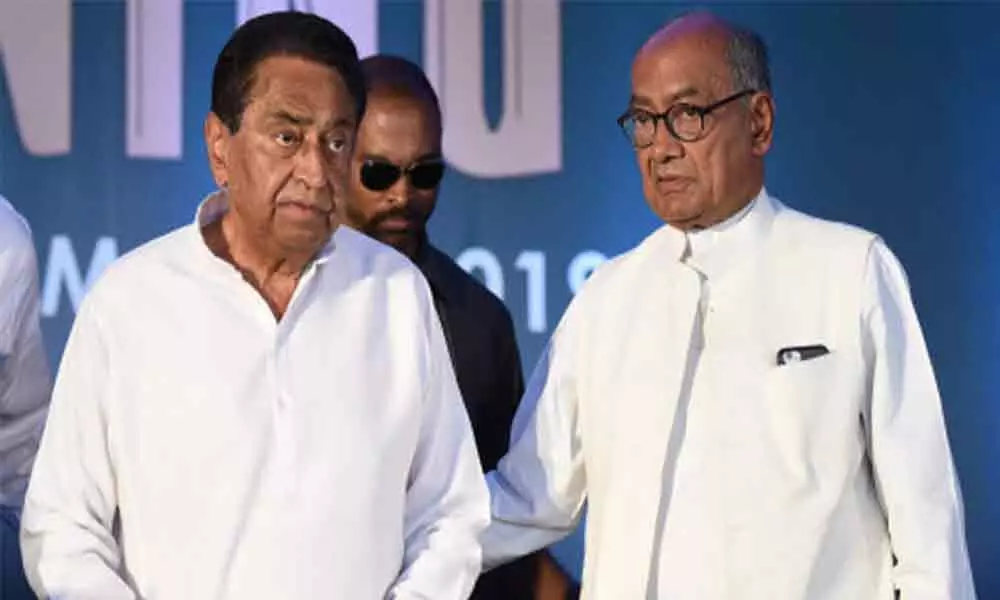 Kamal Nath and Digvijaya Singh